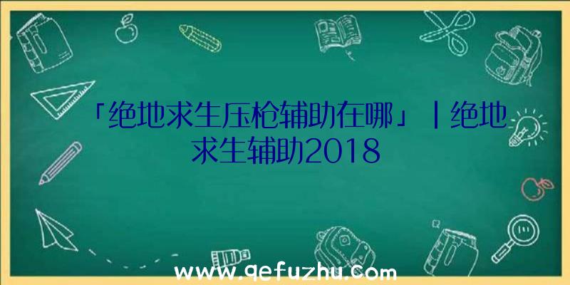 「绝地求生压枪辅助在哪」|绝地求生辅助2018